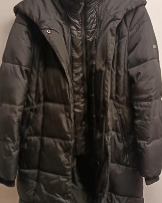 centigrade piumino nero doppiopetto