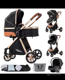 passeggino bambini 3 in 1