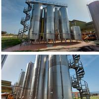Fermentino in acciaio inox, 400 HL, cisterne inox