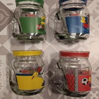 Tazzottelle Nutella Serie Completa 4 Tazze 1997