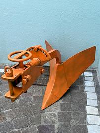 Assolcatore aratro regolabile pesante motozappa