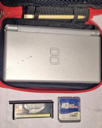 Vintage console Nintendo DS Lite  argento