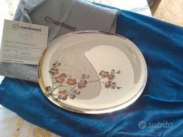 vassoietto Sambonet “Graffiti” nuovo -decorazioni