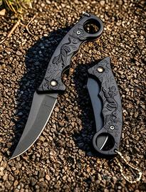 coltello pieghevole acciaio inossidabile