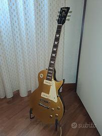Vintage V100GT Gold Top P90 Les Paul
