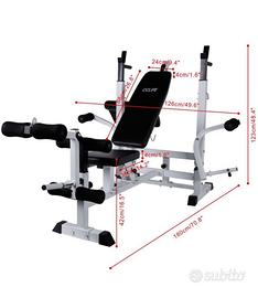 Panca Multifunzionale Fitness CCLIFE