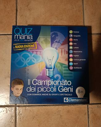 Il campionato dei piccoli geni, gioco per bambini