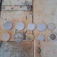 Monete repubblica italiana vecchie .