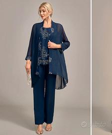 Completo cerimonia blu