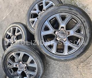 04 Cerchi e gomme FIAT 500x 17Pollici NERI