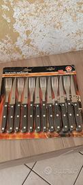 SET forchette e coltelli barbecue 12 PZ.