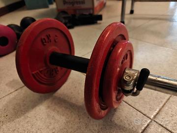 Set Manubri / Bilanciere Componibile con Dischi