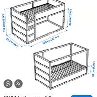 letto kura ikea