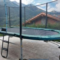 Trampolino elastico 490,  Scala, Tavola, Basket