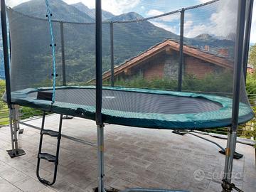 Trampolino elastico 490,  Scala, Tavola, Basket