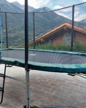 Trampolino elastico 490,  Scala, Tavola, Basket