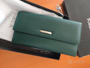 Portafoglio Furla Donna in pelle verde