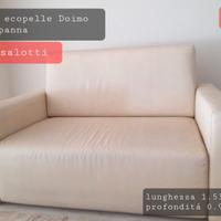 2 DIVANI +PANCA DOIMO SALOTTI ( anche singolar.)