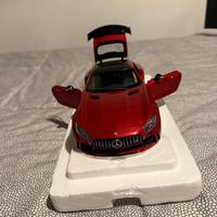 Modellino Mercedes AMG GT-R red metallic