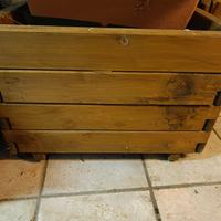 Portavaso in legno 