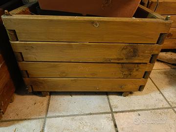 Portavaso in legno 