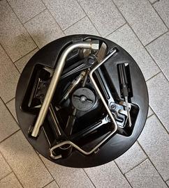 kit attrezzi crick montare ruota scorta FIAT