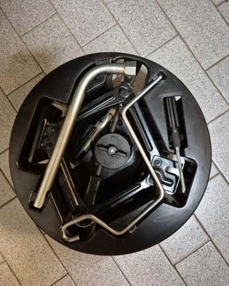 kit attrezzi crick montare ruota scorta FIAT