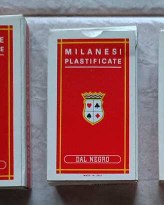 Carte da gioco regionali Dal Negro