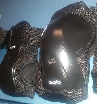 Set di protezioni Oxelo mai usati