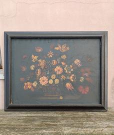 Quadro natura morta scuola Mantovani inizi XX sec.