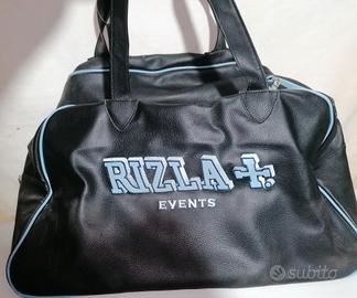 borsone da uomo palestra, viaggio con cartellino 