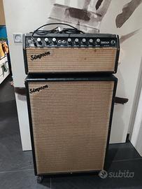 Amplificatore Simpson anni 60 vintage-testata