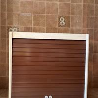 Mobile scarpiera CAMSA avvolgibile Rottowood breve