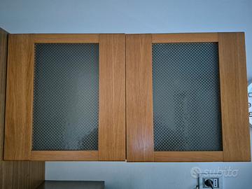 Pensili con vetro per cucina Febal