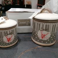 2 barattoli stile shabby chic marchio Schonherr