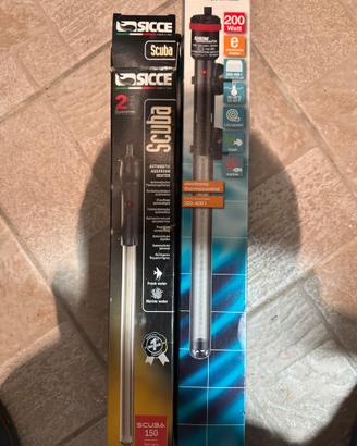 Riscaldatore acquario marino