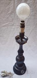 lampada candelabro in peltro anni 50 