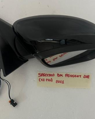 SPECCHIETTO RETROVISORE DESTRO PEUGEOT 208 Serie (