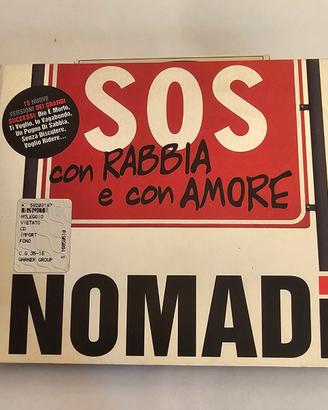 CD I NOMADI cartonato CON RABBIA E CON AMORE