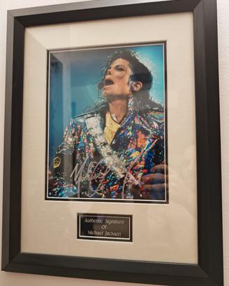 Michael Jackson Autografo 