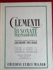 Clementi 18 sonate per pianoforte
