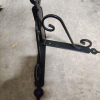 mensole in ferro battuto 