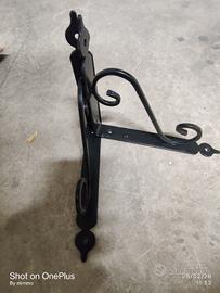 mensole in ferro battuto 