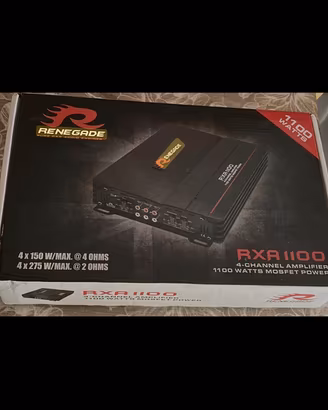 Amplificatore Auto Renegade RXA1100