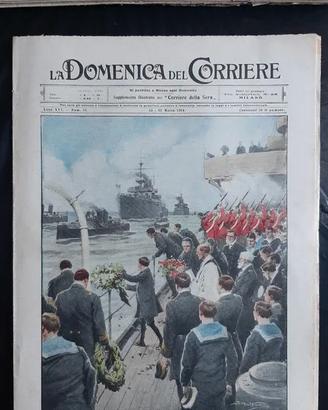 1914, n°11 la Domenica del Corriere da collezione