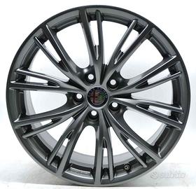 4 cerchi lega alfa giulietta stelvio r18 lt799