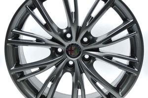 4 cerchi lega alfa giulietta stelvio r18 lt799