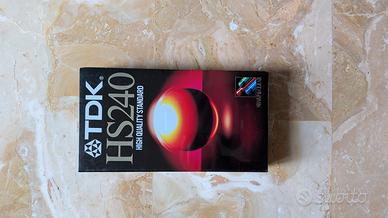 Videocassetta TDK nuova