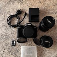 Canon EOS R50 Nero + Obbietivi + Accessori