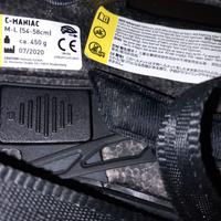 Casco bici  più  paraskiena bici